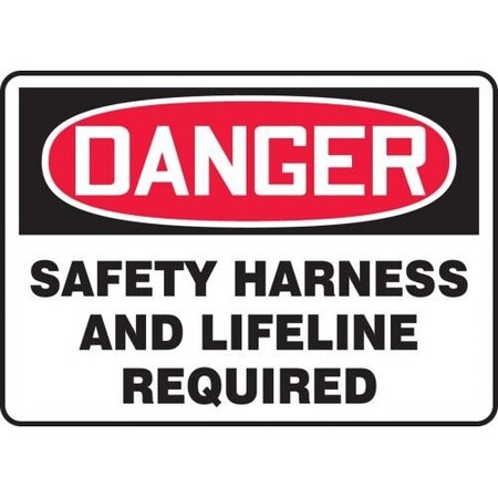 OSHA DANGER SAFETY SIGN SAFETY MFPR168XP